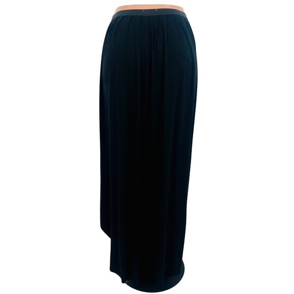 Vintage Y2K Urban Outfitters Black High-Low Maxi Skirt W/ Shorts Whimsygoth Boho - Picture 9 of 12